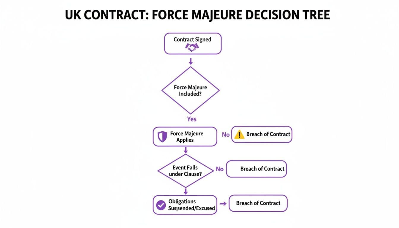 Force majeure decision tree