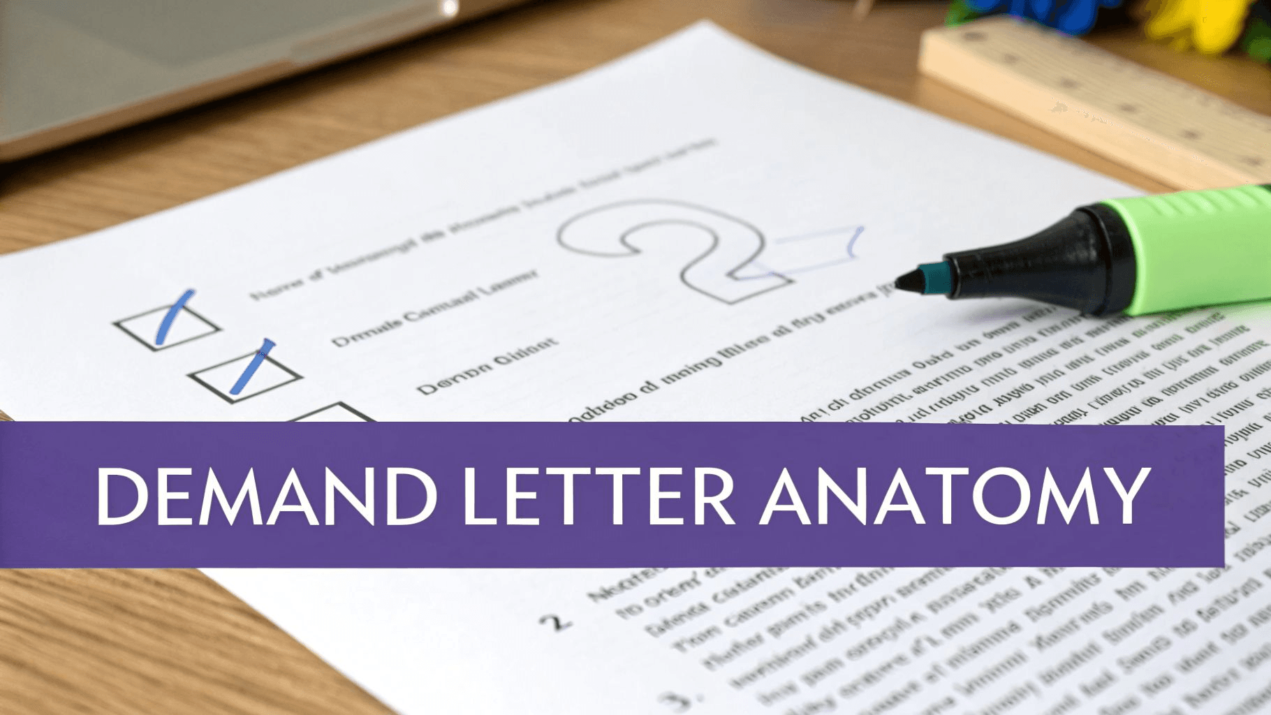 Demand Letter Anatomy