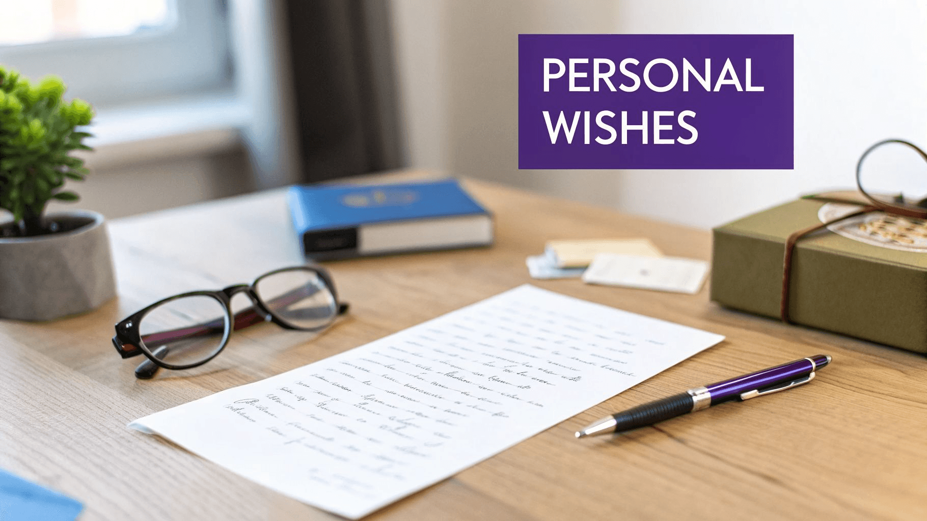 Personal Wishes