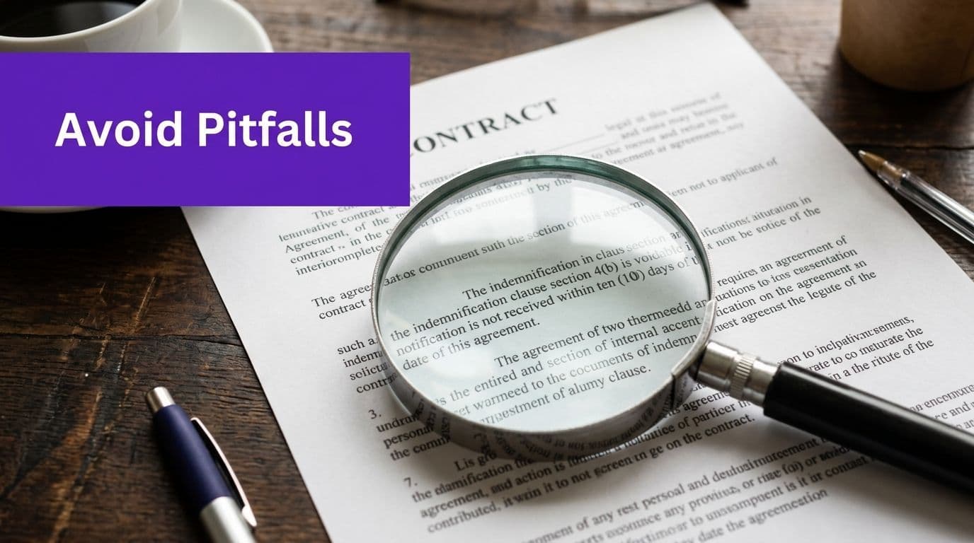 Avoid pitfalls